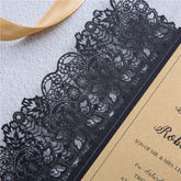 Exquisite Lace Design Laser Cut Wedding Invitation